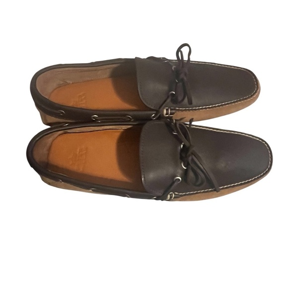 Peter Millar | Shoes | 249 Peter Millar Mens 9 Tan Brown  Peter Millar Leather and Suede Driving Loafer Brown/Tan size 11.5